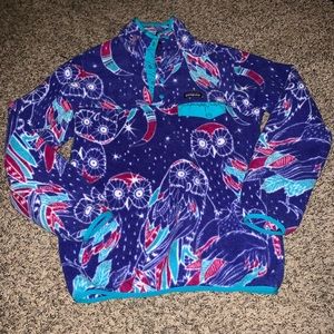 Patagonia Owl Synchilla Fleece sweater